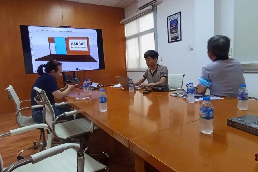 làm việc với hansea