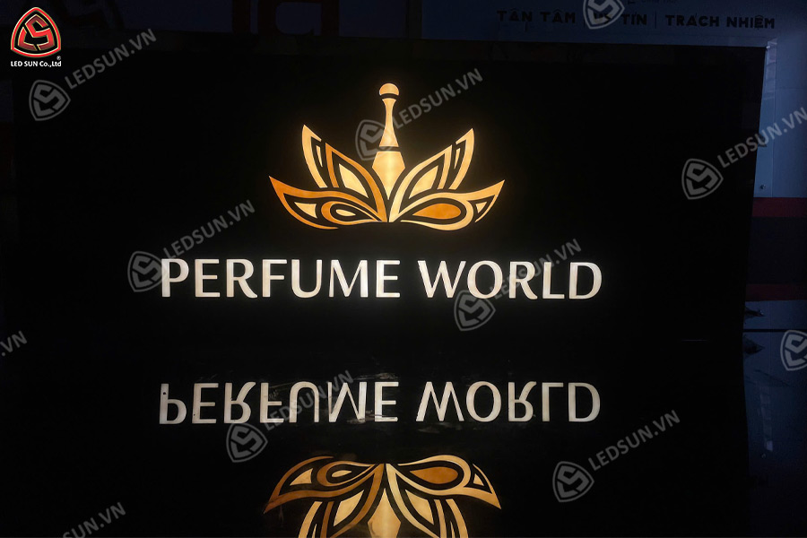 hộp đèn alu âm bản