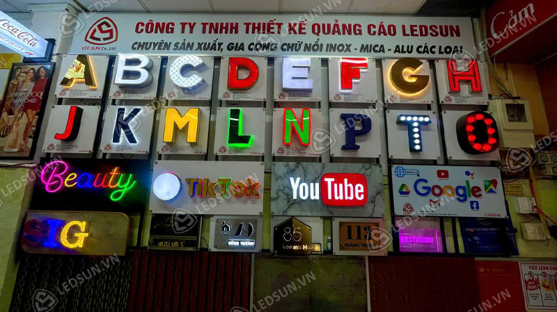 Dịch vụ chữ nổi