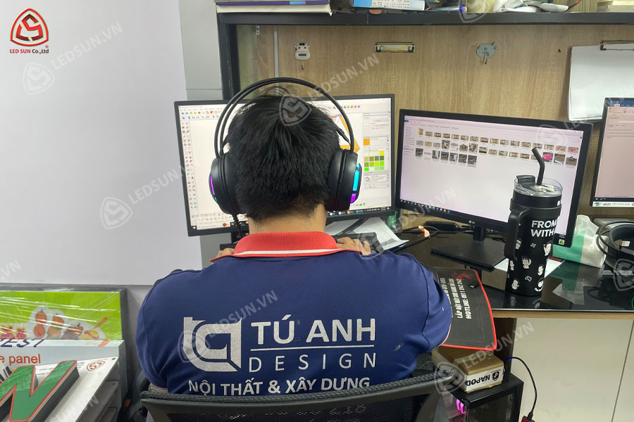 làm bảng hiệu quận 5