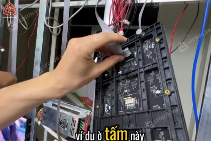 hướng dẫn thi công lắp đặt màn hình led